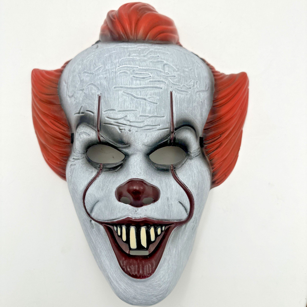 IT Chapter One Pennywise Halloween Costume Mask Adults One Size NEW